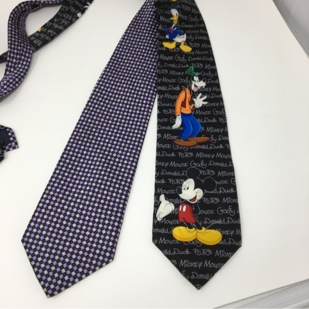 Disney Mickie tie and‎ PaoloGARDINI MADE IN ITALY TIE